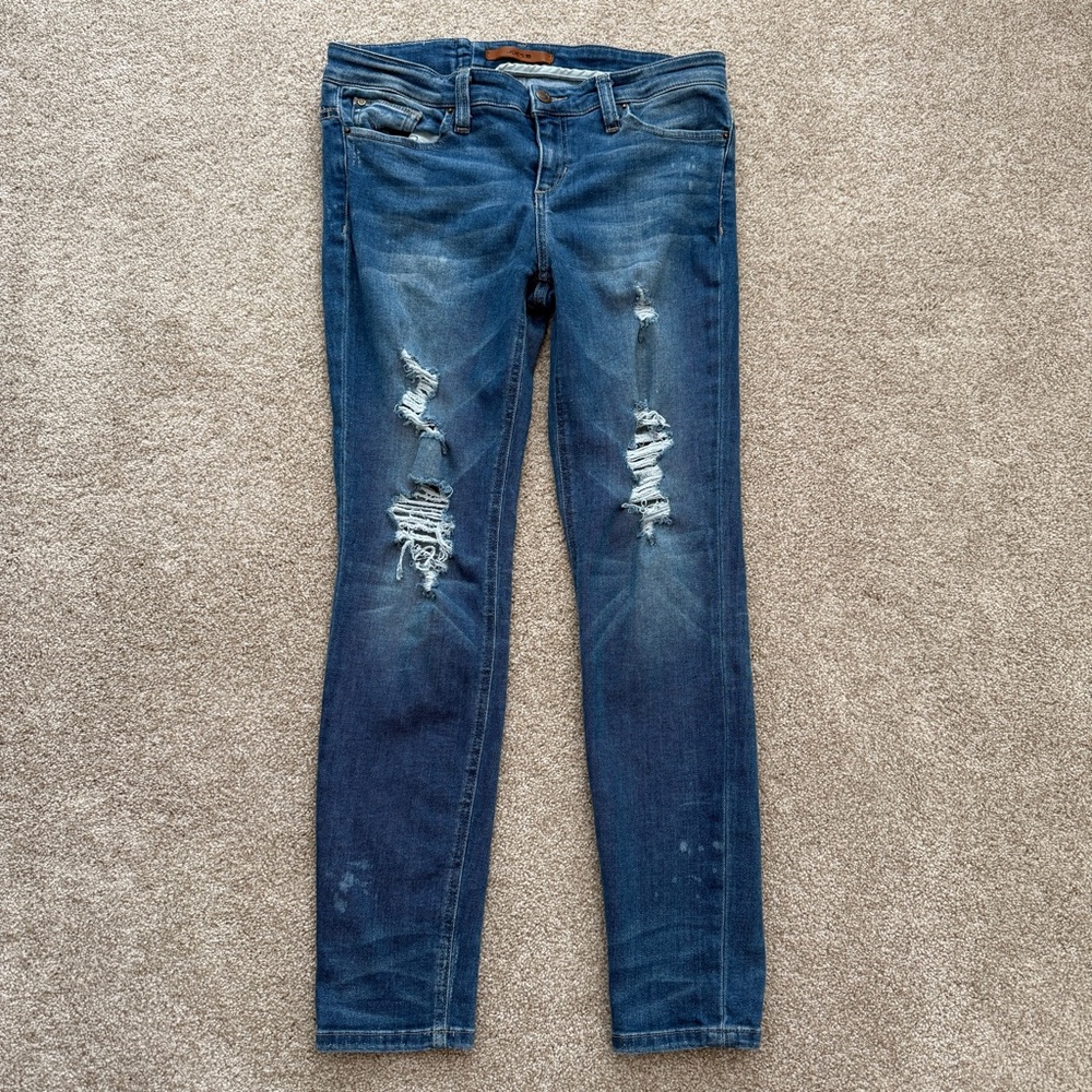 Joe's Jeans Women's Skinny Jeans - Distressed Blue